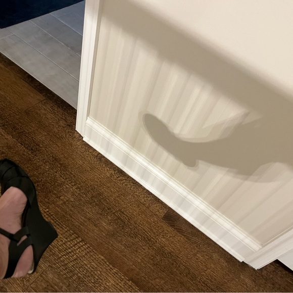 Kenneth Cole, Black wedge sandal, 7.5M - Picture 7 of 9